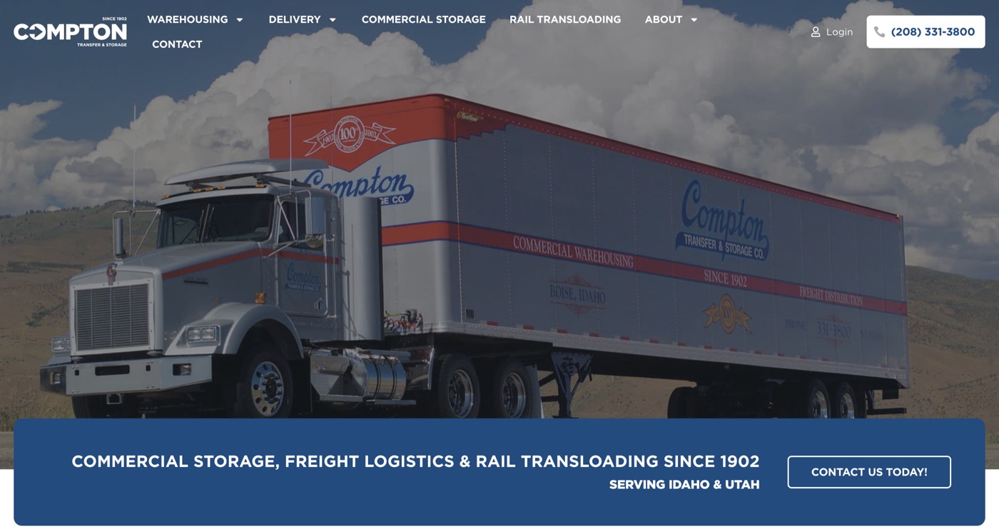 Current Compton Transfer homepage hero