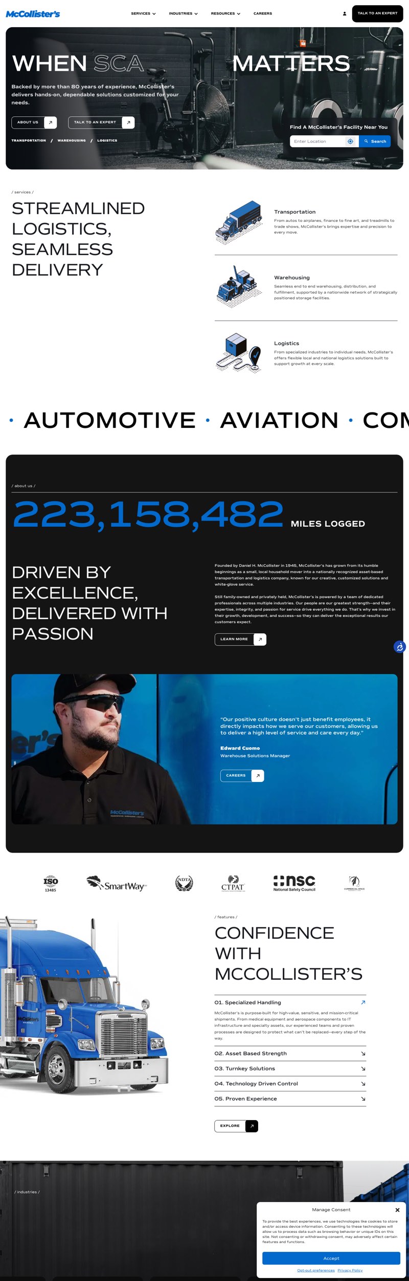 McCollister's homepage