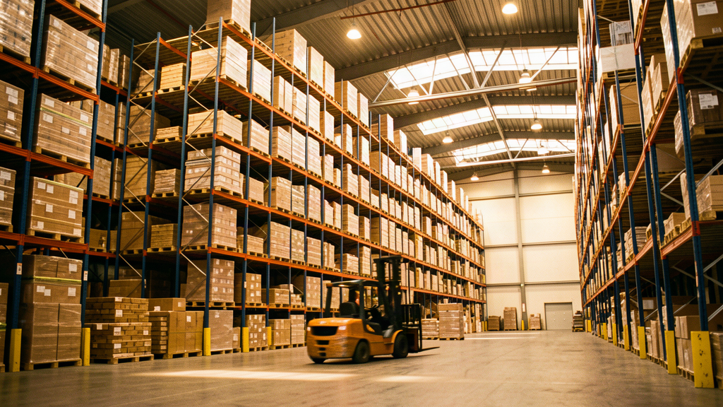 Compton Transfer warehouse interior